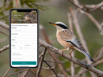 How to log and submit rare bird sightings to the bto from your smartphone: exact photo and data checklist