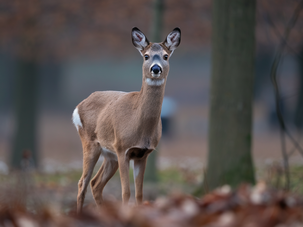 How to photograph roe deer at dawn from public footpaths without disturbing them