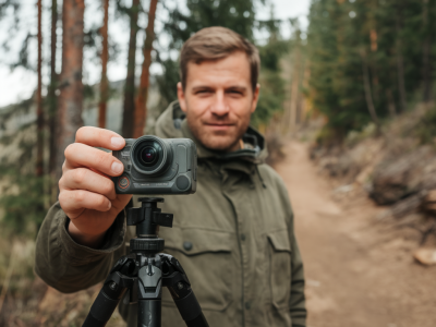 how to convert a cheap action camera into a hidden trail wildlife recorder: mounts, settings and battery hacks