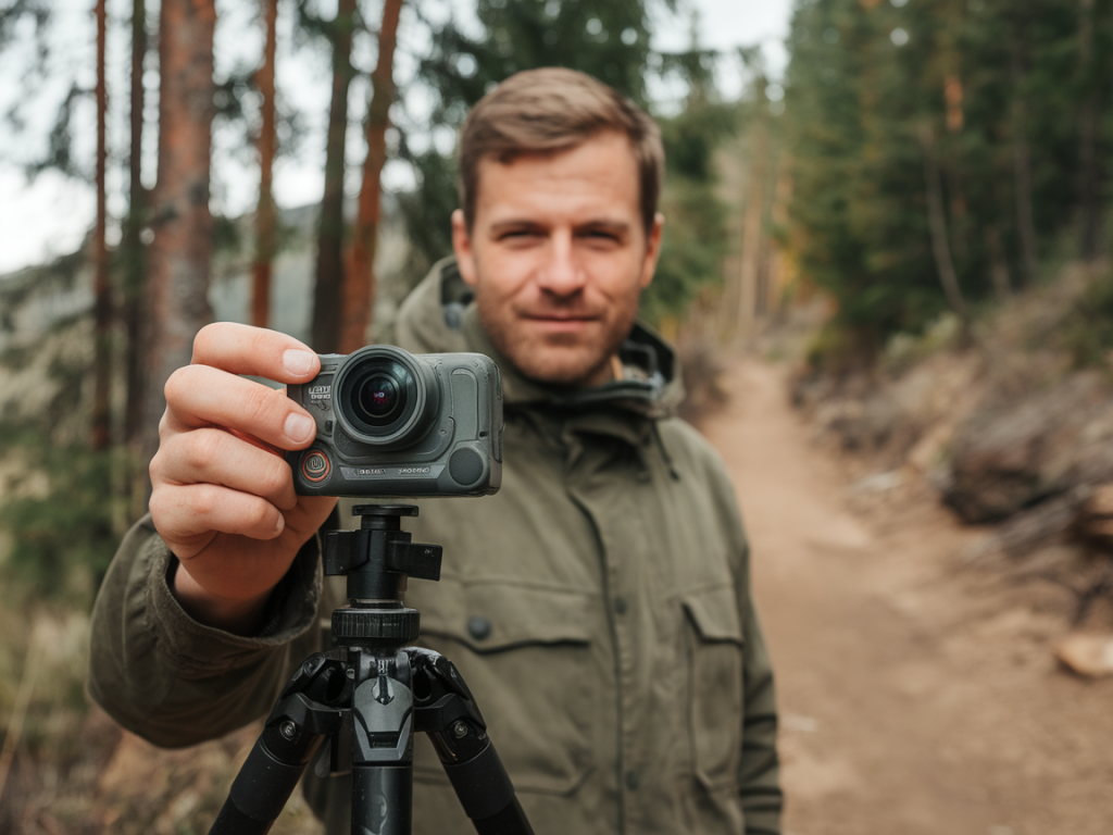 how to convert a cheap action camera into a hidden trail wildlife recorder: mounts, settings and battery hacks