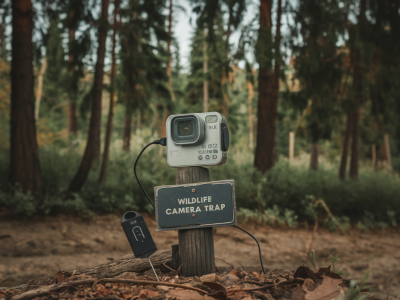 How to set up a budget passive camera trap with an old action cam for nocturnal mammals: mounts, triggers and ethical checklists